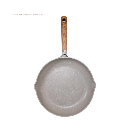 MasterClass Premium 11 inch Skillet Frying Pan Beige Cream