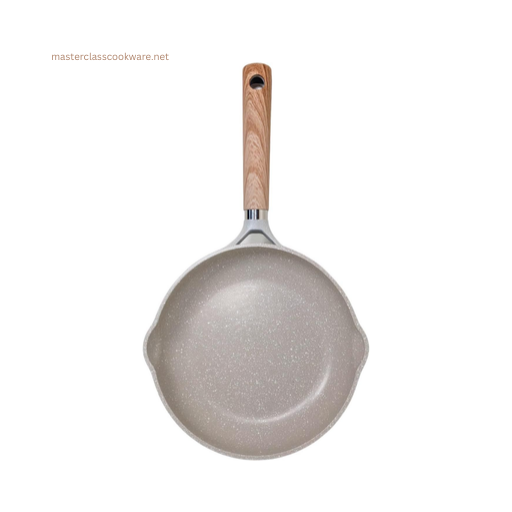 MasterClass Premium 8 inch Skillet Frying Pan Beige Cream