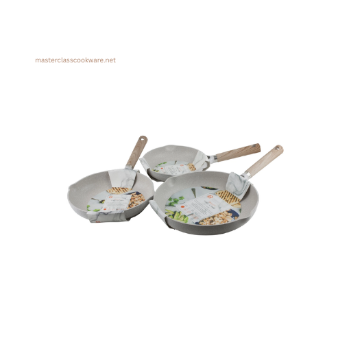 MasterClass 3-Piece Skillet Set 8 9.5 11 inch